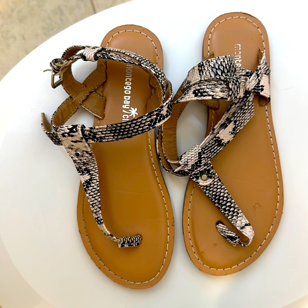 Montego sandals barely used!